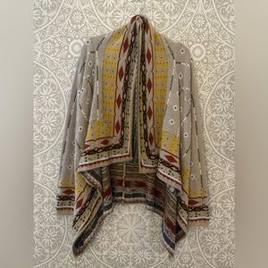 Aztec Print Cardigan